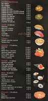 Sushi Et Thaï menu