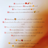 Mademoiselle menu