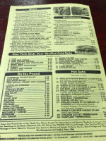 Nora's Deli menu