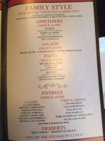 The Tuscan Table (diamond Spring Rd) menu