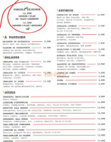 Chez Ginna menu