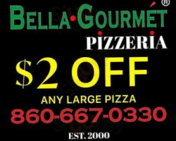 Bella Gourmet Pizzeria food