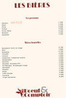 Boeuf Et Comptoir menu