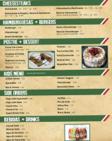 Alberto's Deli menu