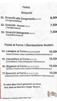 Pizzeria Burgblick Cuore Salentino menu