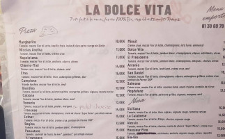 La Dolce Vita menu