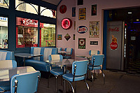 Bleu American Diner inside