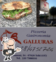 Pizzeria Trattoria Galluras food