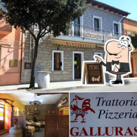 Pizzeria Trattoria Galluras outside