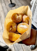 Trish's Mini Donuts food