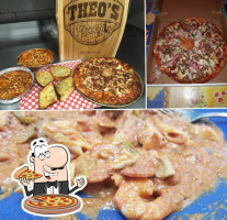 Theos Pizzeria food