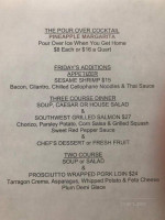 Heights Cafe Grill menu