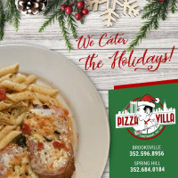 Pizza Villa food