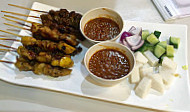 Satay on Charcoal food