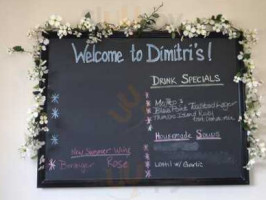 Dimitri's Pizza inside