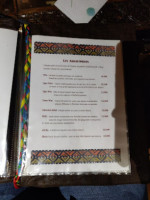 Habesha Snack menu