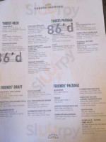 Threes Brewing menu