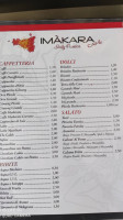 Imàkara Cafè menu