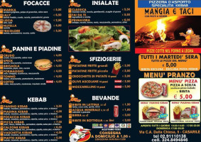 Mangia E Taci menu