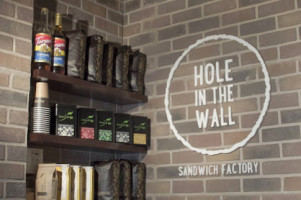 Hole in the Wall Sandwich Factory food