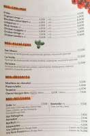 La Voute menu