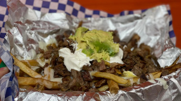 Aleka's Burgers Tacos food