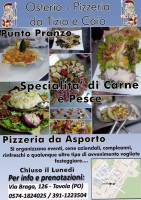 Osteria Pizzeria Da Tizio E Caio food