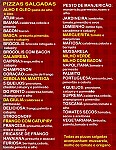 Ponto das Pizzas menu