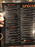 Sasa Sushi menu