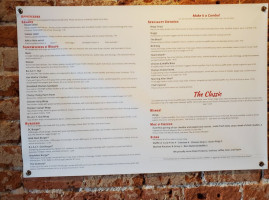 The Drunken Chicken menu