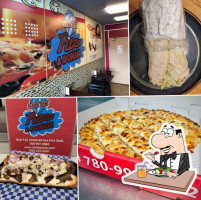 Sky Hy Pizza Donair food