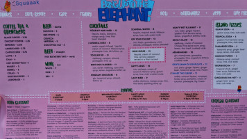 Bang Up To The Elephant! menu