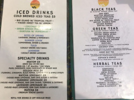 Bantha Tea menu