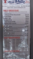 From Philly Cheesesteaks Hoagies menu