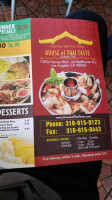 House Of Thai Taste food