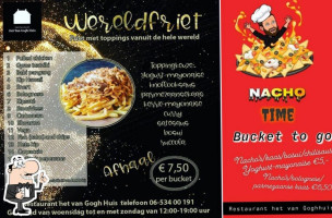 Het Van Gogh Huis menu