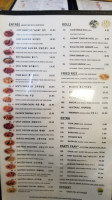 Korean Fusion Bbq menu