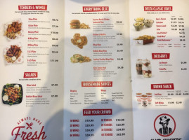 Slim Chickens menu