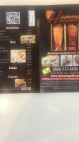 Hummus Mediterranean Grill menu