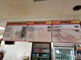 Palacio De Los Jugos menu