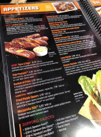 East Coast Wings Grill menu