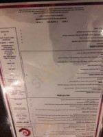 Asian Fusion menu