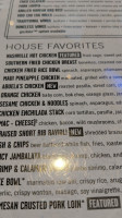 Yard House menu