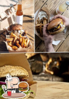 Zymft Burgers, Grill Beer Garden food