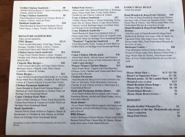 Two Maine Guys menu