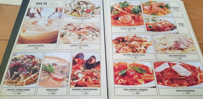 Formaggi menu