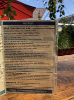 Beergarden menu