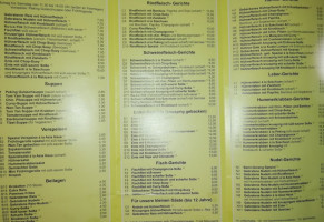 Asia Haus menu