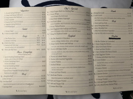 Nanking Bistro menu