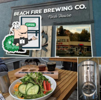 Beach Fire Brewing and Nosh House food